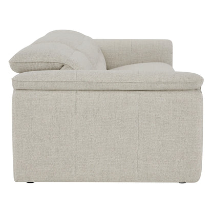 Elora Cloud-Soft Deep Lounge 2-Seater Reclining Sofa with Power Headrest