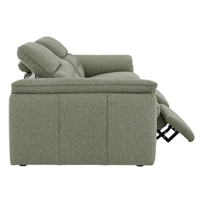 Elora Cloud-Soft Deep Lounge 2-Seater Reclining Sofa with Power Headrest