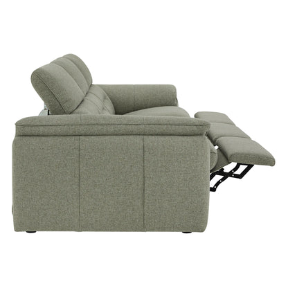 Elora Cloud-Soft Deep Lounge 2-Seater Reclining Sofa with Power Headrest