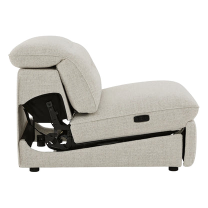 Elora Cloud-Soft Deep Lounge 3-Seater Reclining Sofa with Power Headrest