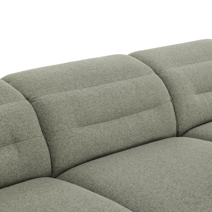 Elora Cloud-Soft Deep Lounge 2-Seater Reclining Sofa with Power Headrest