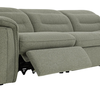 Elora Cloud-Soft Deep Lounge 2-Seater Reclining Sofa with Power Headrest