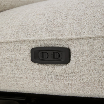 Elora Cloud-Soft Deep Lounge 3-Seater Reclining Sofa with Power Headrest