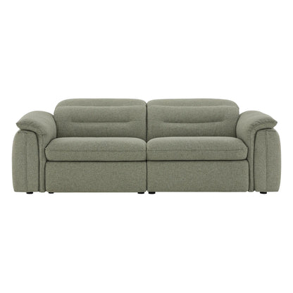 Elora Cloud-Soft Deep Lounge 2-Seater Reclining Sofa with Power Headrest