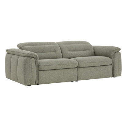 Elora Cloud-Soft Deep Lounge 2-Seater Reclining Sofa with Power Headrest