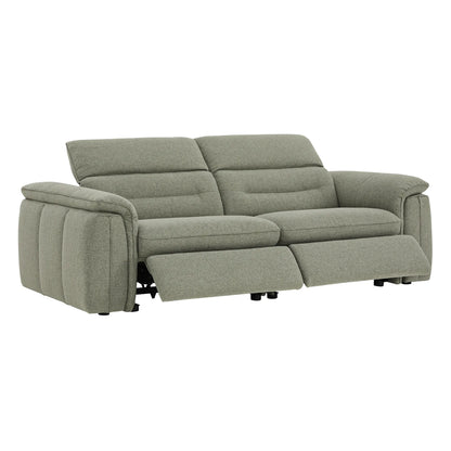 Elora Cloud-Soft Deep Lounge 2-Seater Reclining Sofa with Power Headrest