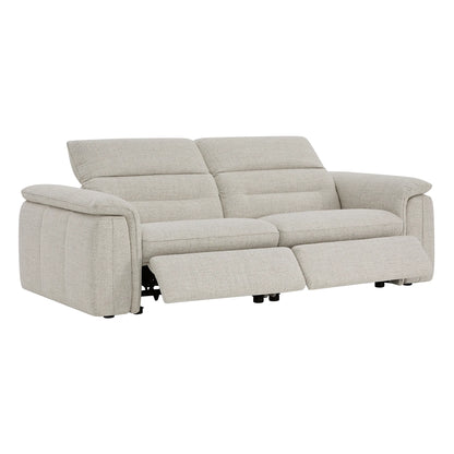 Elora Cloud-Soft Deep Lounge 2-Seater Reclining Sofa with Power Headrest