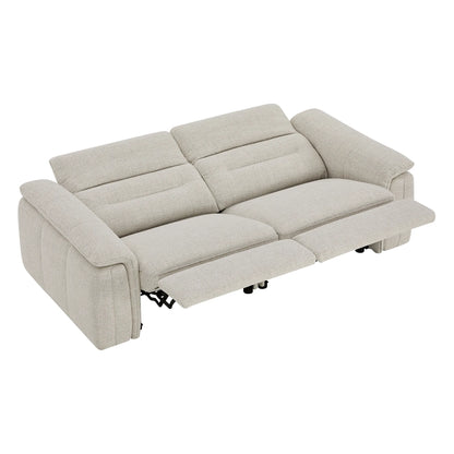 Elora Cloud-Soft Deep Lounge 2-Seater Reclining Sofa with Power Headrest
