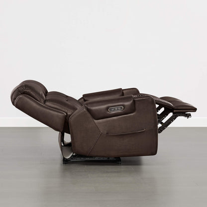Garrison Handcraft Dual Motor Reclining Sofa with Power Headrest