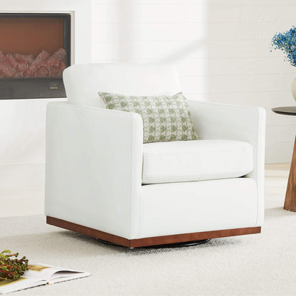 Henry Modern Swivel Accent Chair