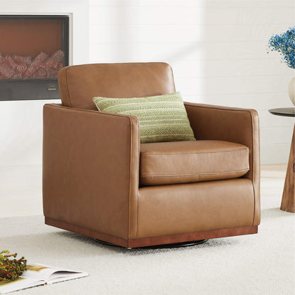 Henry Modern Swivel Accent Chair