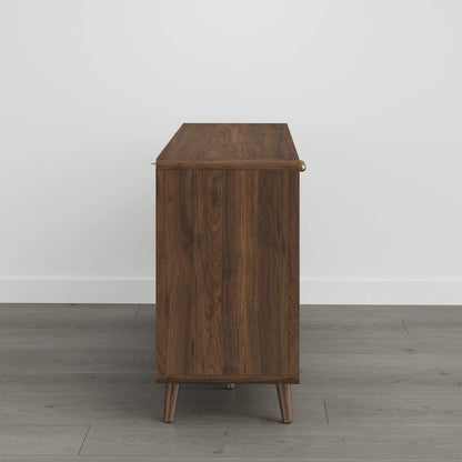 58” Hudson Mid-century Arc-Shaped Sideboard