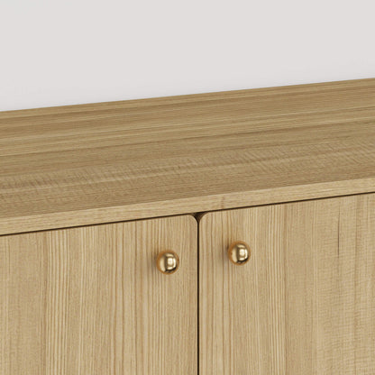 58” Hudson Mid-century Arc-Shaped Sideboard