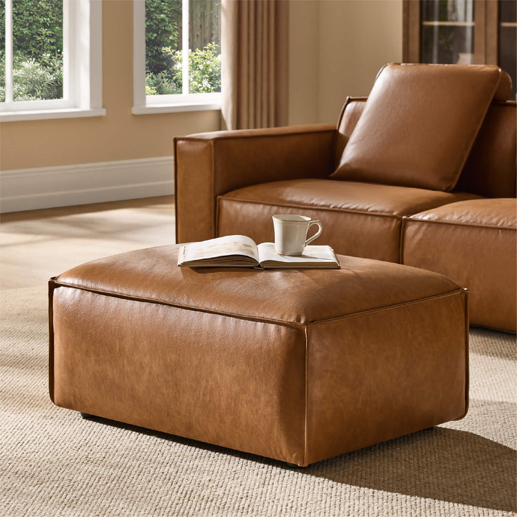 Isla Modern Feather-Soft Ottoman