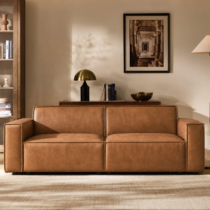 Isla Modern Refined Piping Feather-Soft 2 Seater Modular Sofa