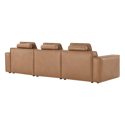 Isla Modern Refined Piping Feather-Soft 3 Seater Modular Sofa