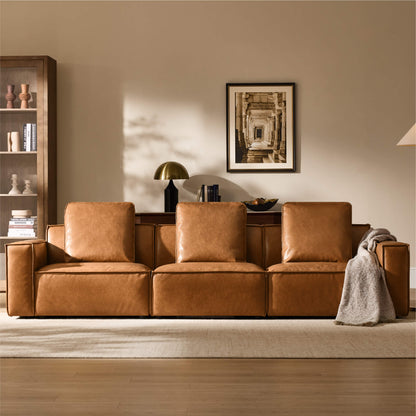 Isla Modern Refined Piping Feather-Soft 3 Seater Modular Sofa