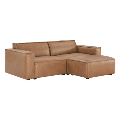 Isla Modern Refined Piping Feather-Soft 3 Seater Modular Sofa