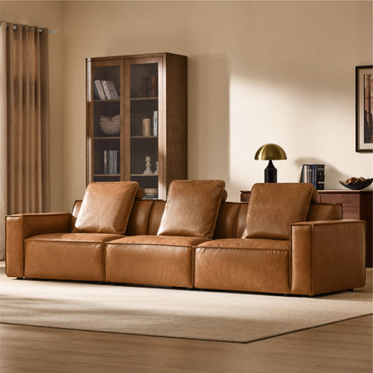 Isla Modern Refined Piping Feather-Soft 3 Seater Modular Sofa