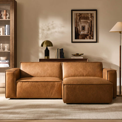 Isla Modern Refined Piping Feather-Soft 3 Seater Modular Sofa