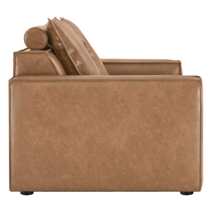 Isla Modern Refined Piping Feather-Soft 2 Seater Modular Sofa