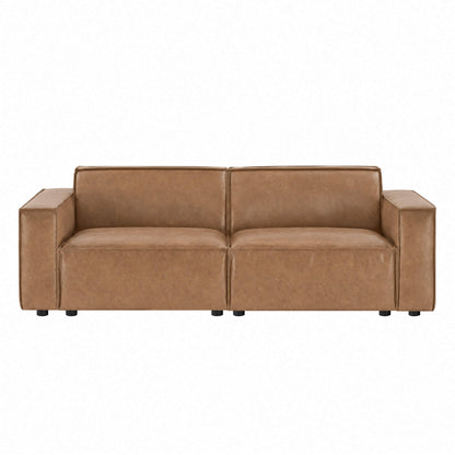 Isla Modern Refined Piping Feather-Soft 2 Seater Modular Sofa