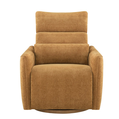 Janice Power Swivel Nursery Glider Recliner with Power Headrest
