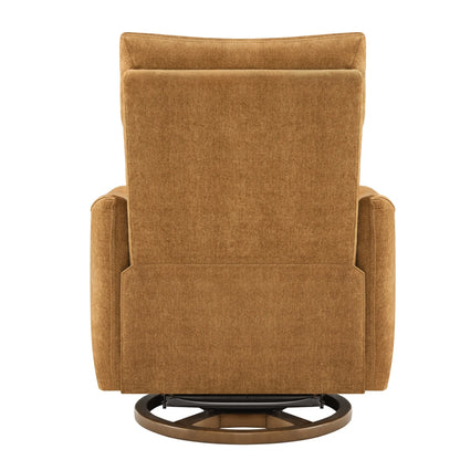 Janice Power Swivel Nursery Glider Recliner with Power Headrest