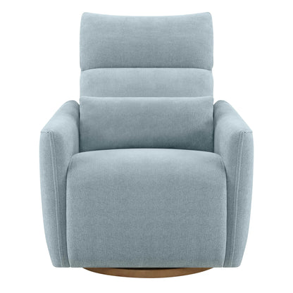 Janice Power Swivel Nursery Glider Recliner with Power Headrest