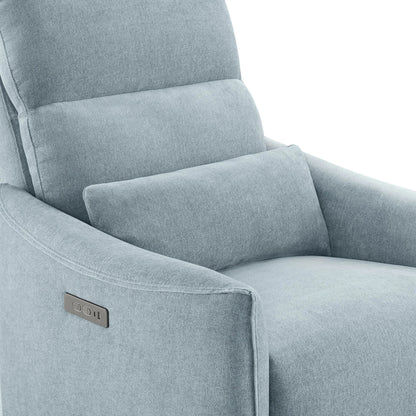 Janice Power Swivel Nursery Glider Recliner with Power Headrest