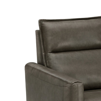 Jared Genuine Leather Wall Hugger Recliner with Power Headrest
