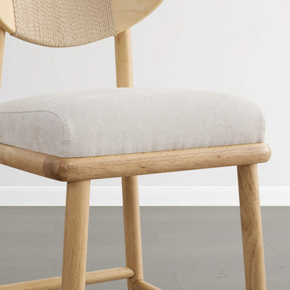 Jody Modern Woven Rope Counter Stool