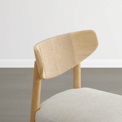 Jody Modern Woven Rope Counter Stool