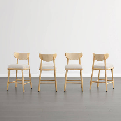 Jody Modern Woven Rope Counter Stool