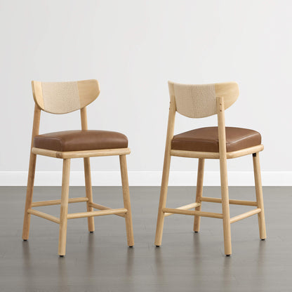 Jody Modern Woven Rope Counter Stool