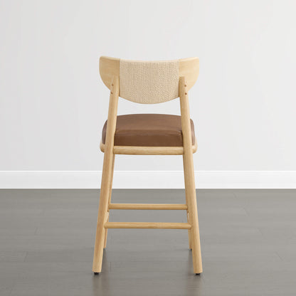 Jody Modern Woven Rope Counter Stool