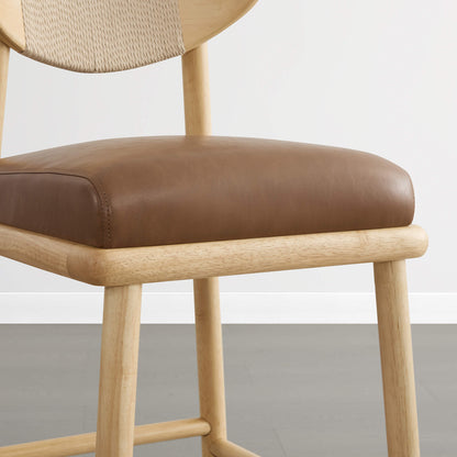 Jody Modern Woven Rope Counter Stool