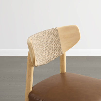 Jody Modern Woven Rope Counter Stool