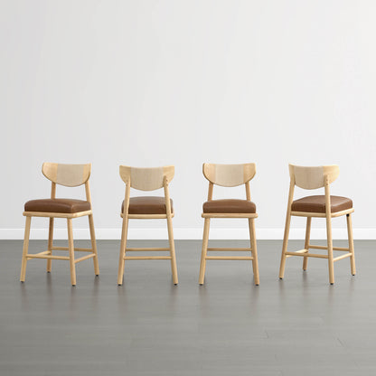 Jody Modern Woven Rope Counter Stool