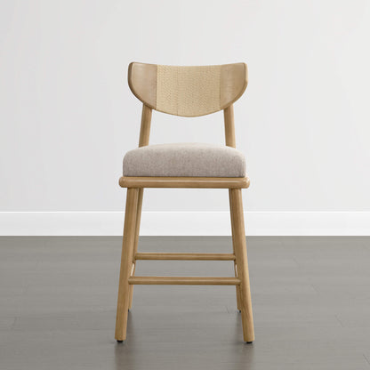 Jody Modern Woven Rope Counter Stool