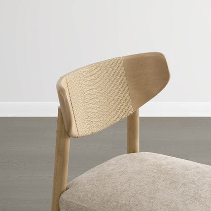 Jody Modern Woven Rope Counter Stool