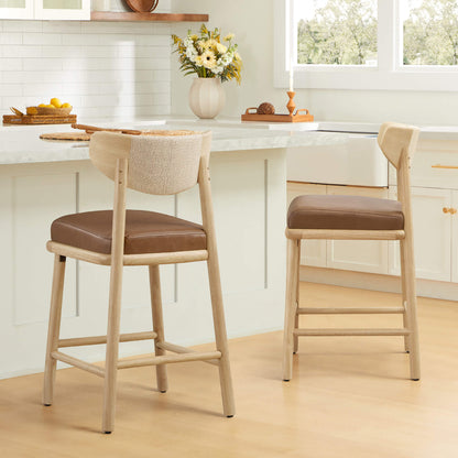 Jody Modern Woven Rope Counter Stool