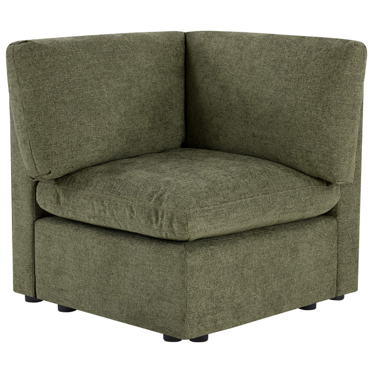 Jonathan Modern Cozy Chenille Corner Seat