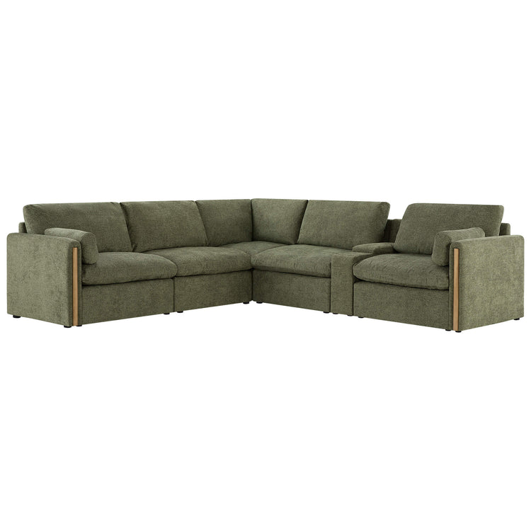 Jonathan Modern Cozy Chenille 5-seat Modular Sofa with Hidden Storage