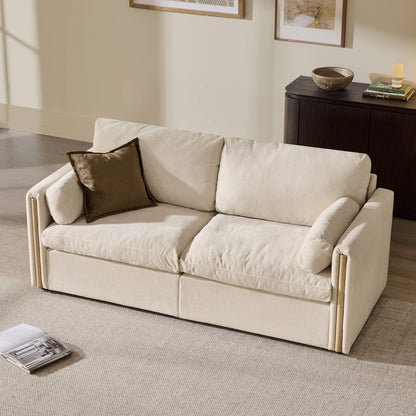 Jonathan Modern Cozy Chenille 2-seat Sofa