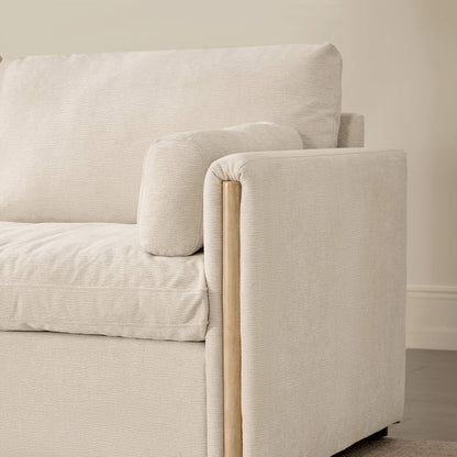 Jonathan Modern Cozy Chenille 4-seat Modular Sofa with Hidden Storage