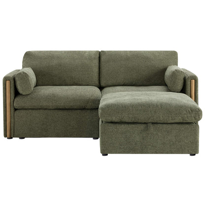 Jonathan Modern Cozy Chenille 3-seat Modular Sofa with Hidden Storage