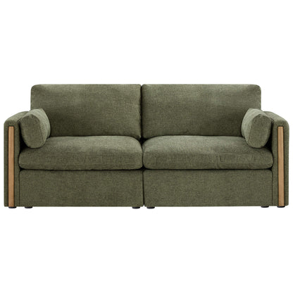 Jonathan Modern Cozy Chenille 2-seat Sofa