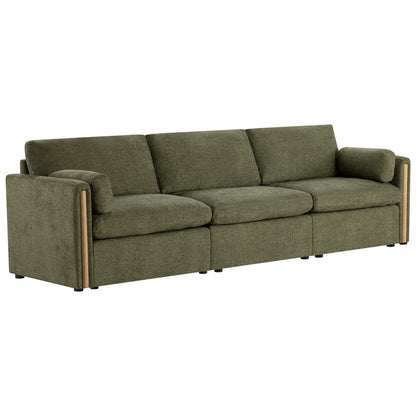 Jonathan Modern Cozy Chenille 3-seat Modular Sofa with Hidden Storage