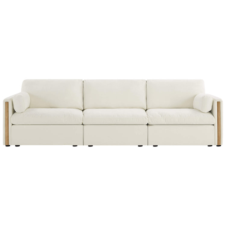 Jonathan Modern Cozy Chenille 3-seat Modular Sofa with Hidden Storage